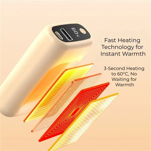 Hand Warmer 6000mAh Multi-Temp Bidirectional Heating 3s Fast