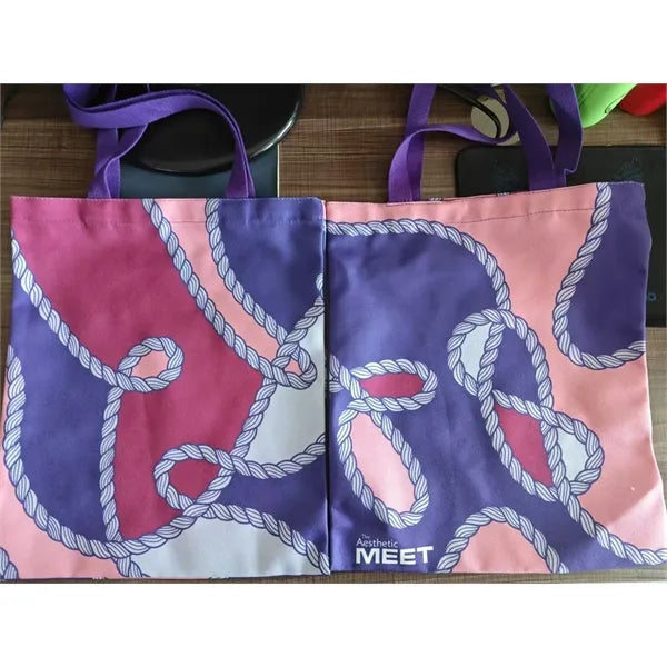 Full Custom 16oz Heavy Duty Canvas Tote Bag