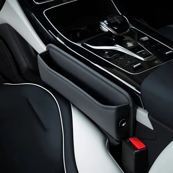 Car Leather Cup Holder Gap Bag Custom Seat Storage Box