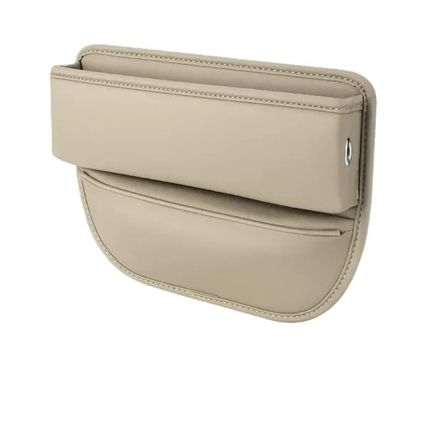 Car Leather Cup Holder Gap Bag Custom Seat Storage Box