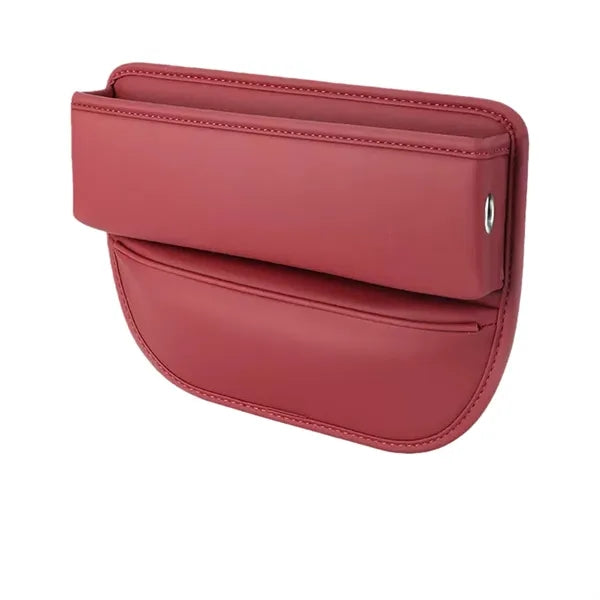 Car Leather Cup Holder Gap Bag Custom Seat Storage Box