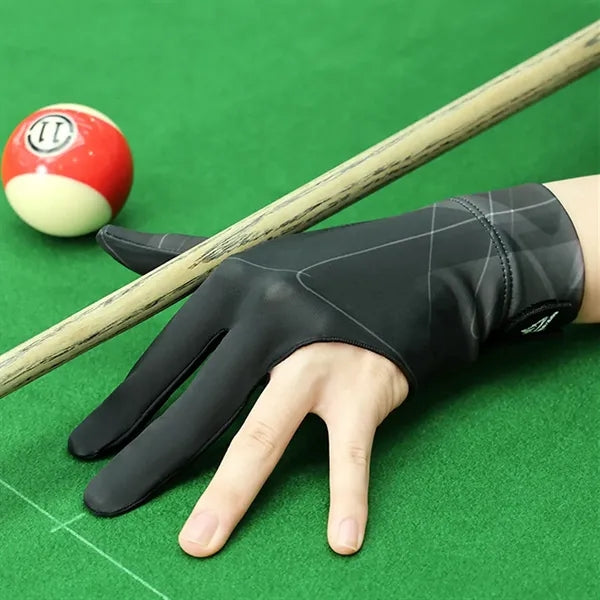 Professional Three-Finger Billiards Gloves