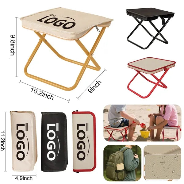 10 Inch Portable Folding Camping Stool