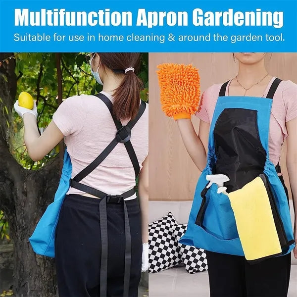 Quick Release Large Pocket Outdoor Picking Harvesting Apron