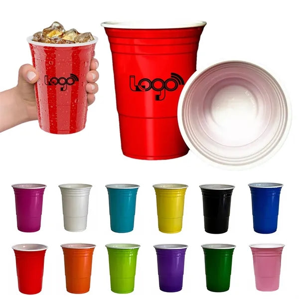 16 Oz Disposable Party Plastic Cup