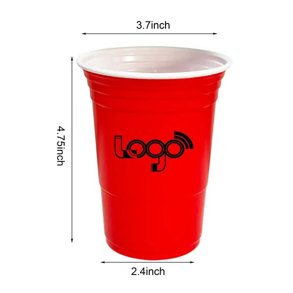16 Oz Disposable Party Plastic Cup