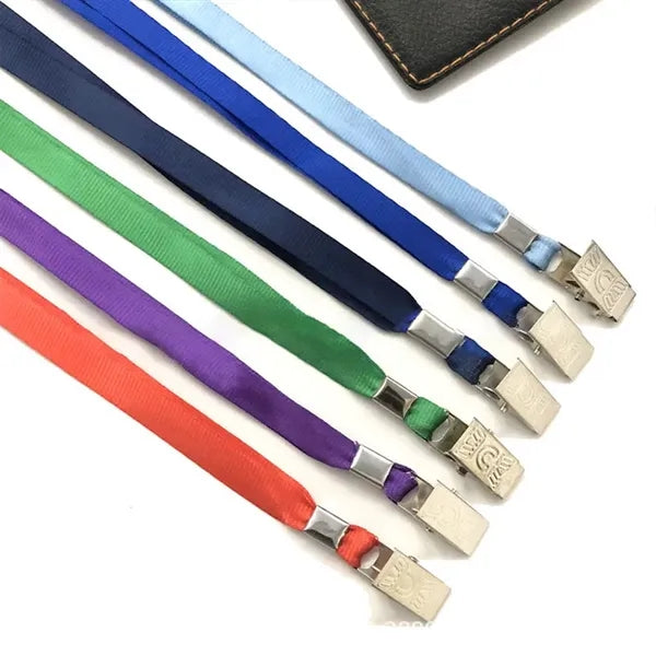 Dye Sublimation Bull Clip Lanyard