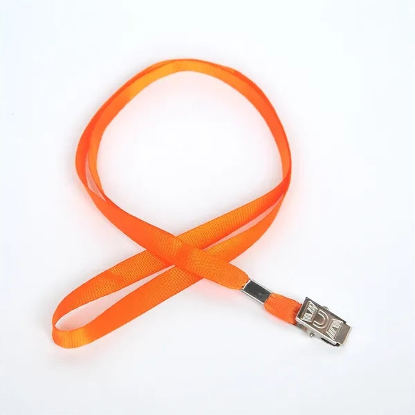 Dye Sublimation Bull Clip Lanyard