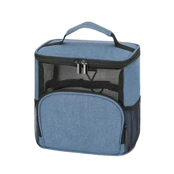 Folding Mesh Hangable Large Capacity Toiletry Hanging Bag