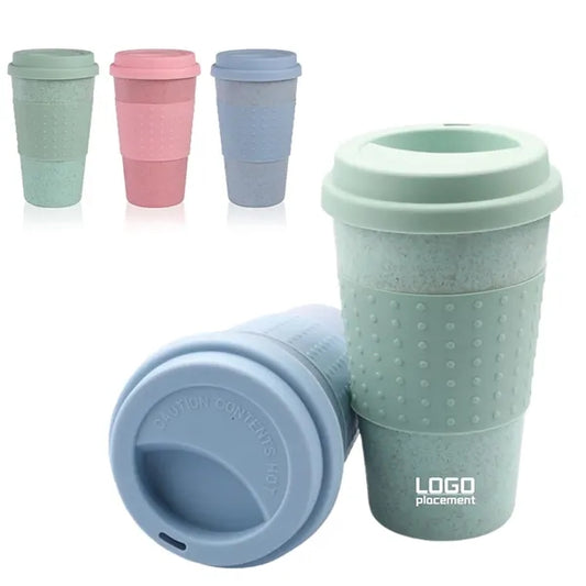 Wheat Straw Travel Mug