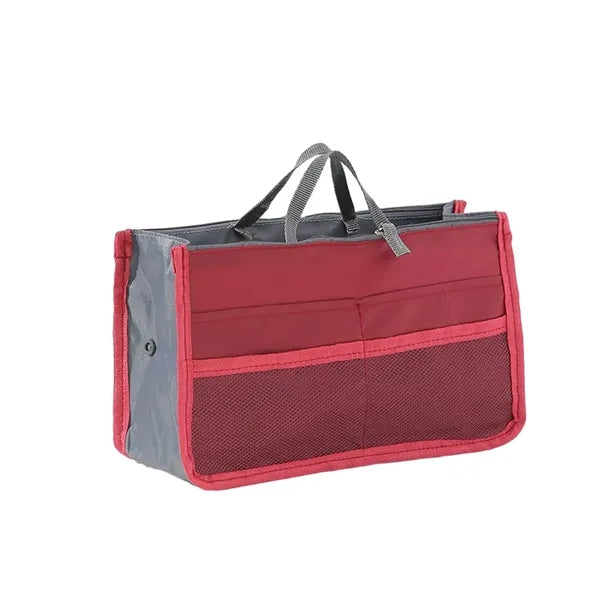 Multi-Pocket Lightweight Large Zipper Cosmetic Bag-in-Bag