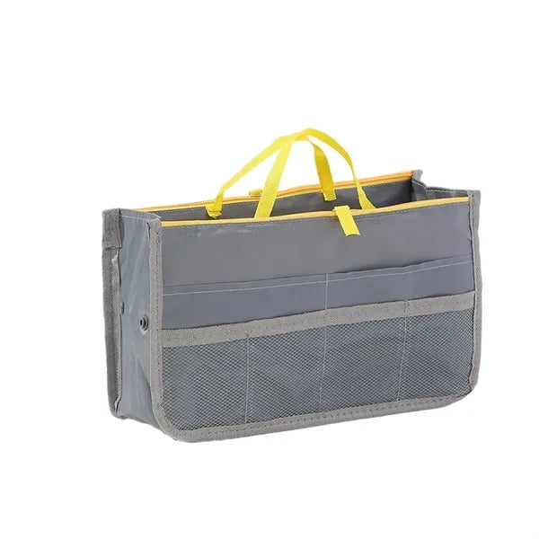 Multi-Pocket Lightweight Large Zipper Cosmetic Bag-in-Bag