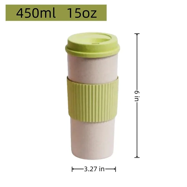 Insulated Wheat Straw Tumbler
