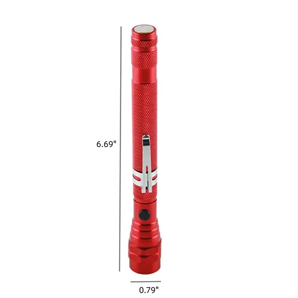 LED Magnetic Retractable Flashlight