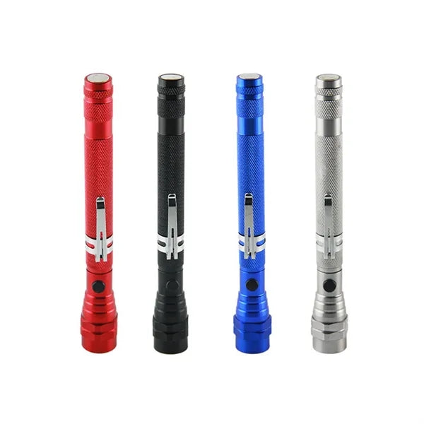LED Magnetic Retractable Flashlight