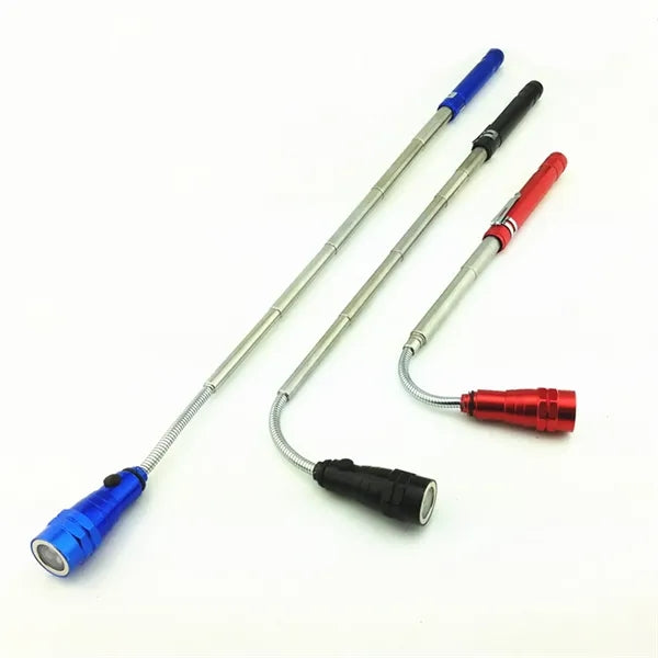 LED Magnetic Retractable Flashlight