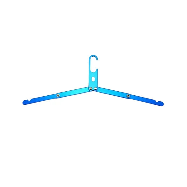 Folding Clothes Hanger Aluminum Alloy Portable High Strength