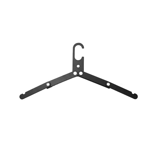 Folding Clothes Hanger Aluminum Alloy Portable High Strength