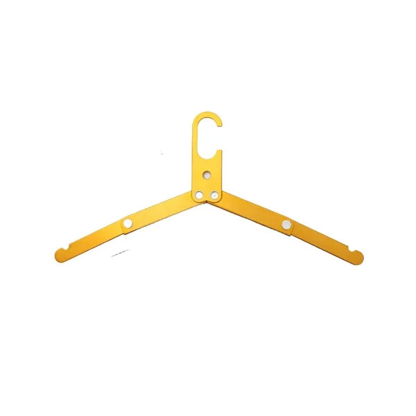 Folding Clothes Hanger Aluminum Alloy Portable High Strength