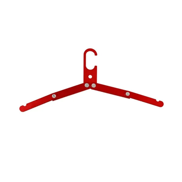 Folding Clothes Hanger Aluminum Alloy Portable High Strength