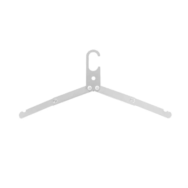 Folding Clothes Hanger Aluminum Alloy Portable High Strength