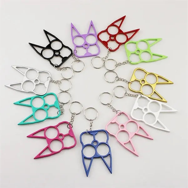 Cat Shape Self Defense Keychain