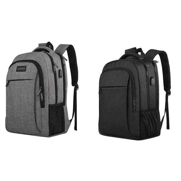 Business Sturdy Laptops Backpack With Usb Charging Port