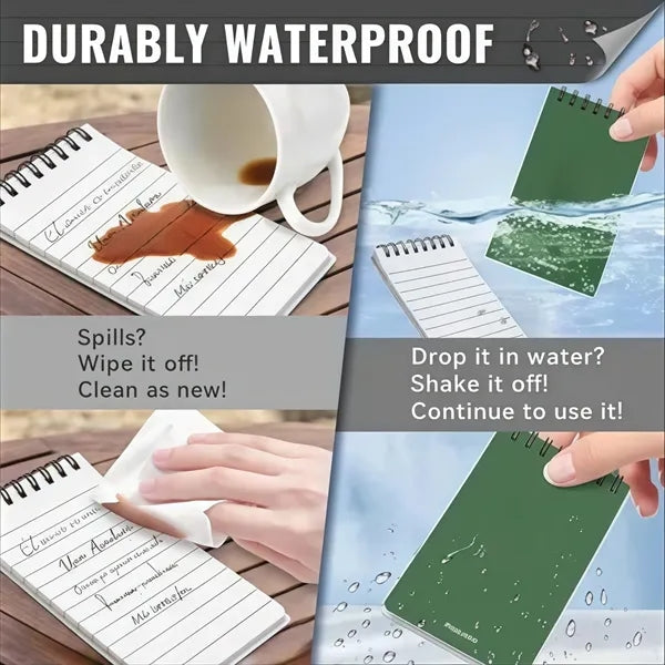 Portable Waterproof Pocket Notebook