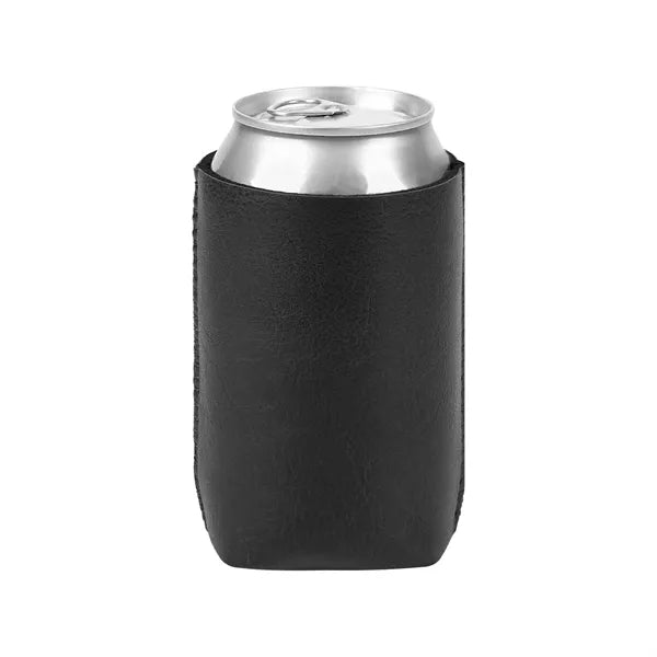 Deluxe PU Leather Insulated Can Cooler