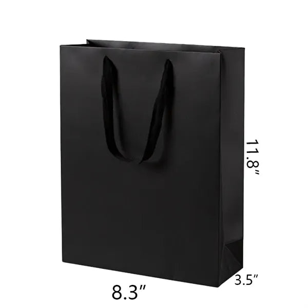 Wide Ribbon Handle Shipping Gift Tote Bag