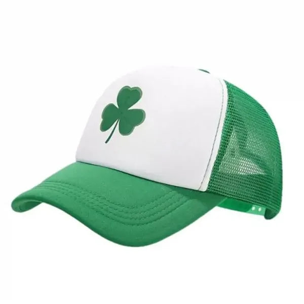St Patrick's Day Breathable Shamrock Cap