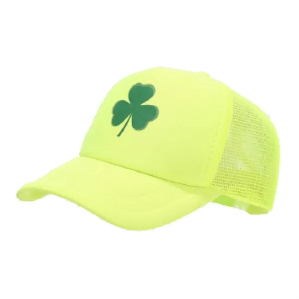 St Patrick's Day Breathable Shamrock Cap