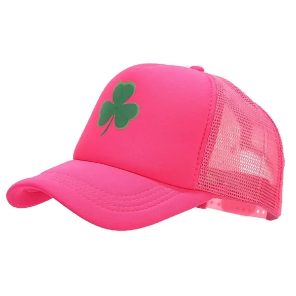 St Patrick's Day Breathable Shamrock Cap