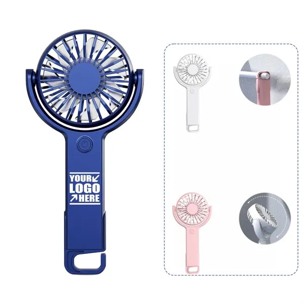 Portable Rechargeable Handheld Adjustable Fan