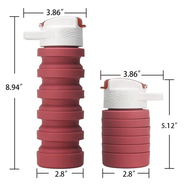 17 Oz Portable Silicone Folding Cup