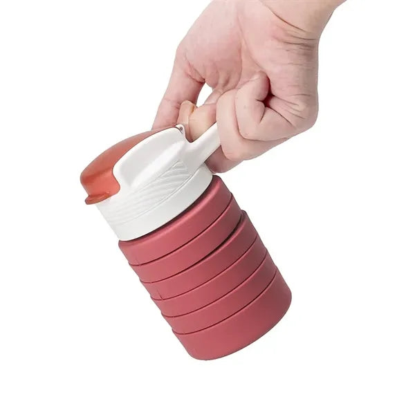 17 Oz Portable Silicone Folding Cup