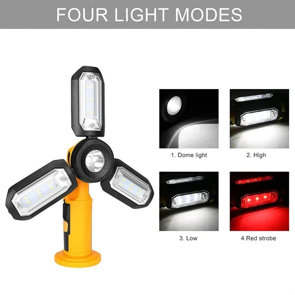 Magnetic LED Bottom Hook Work Light