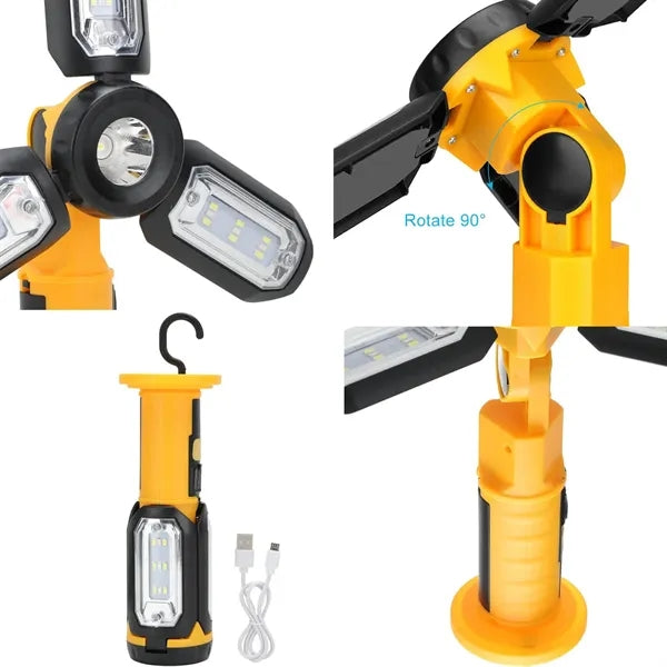 Magnetic LED Bottom Hook Work Light