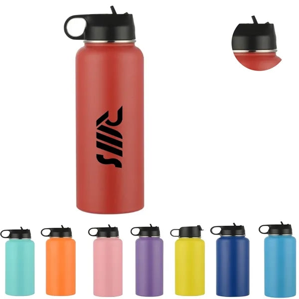18oz Double-Wall Vacuum Insulated Sports Water Bottle