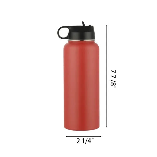 18oz Double-Wall Vacuum Insulated Sports Water Bottle
