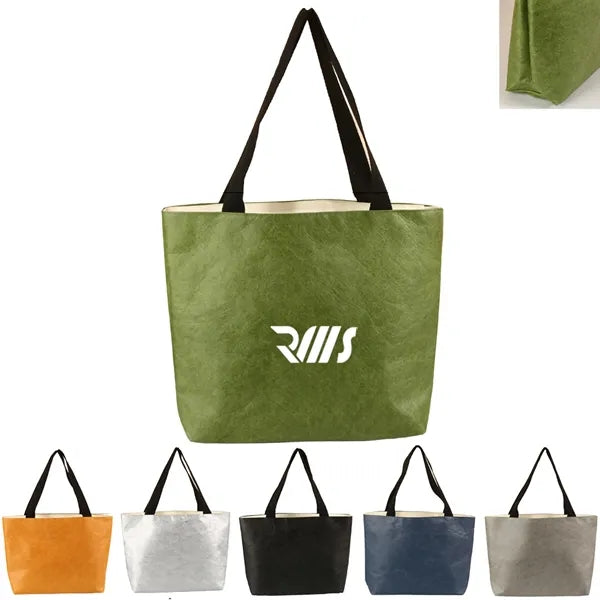 Eco-Friendly Durable Paper Tyvek Shopper Tote