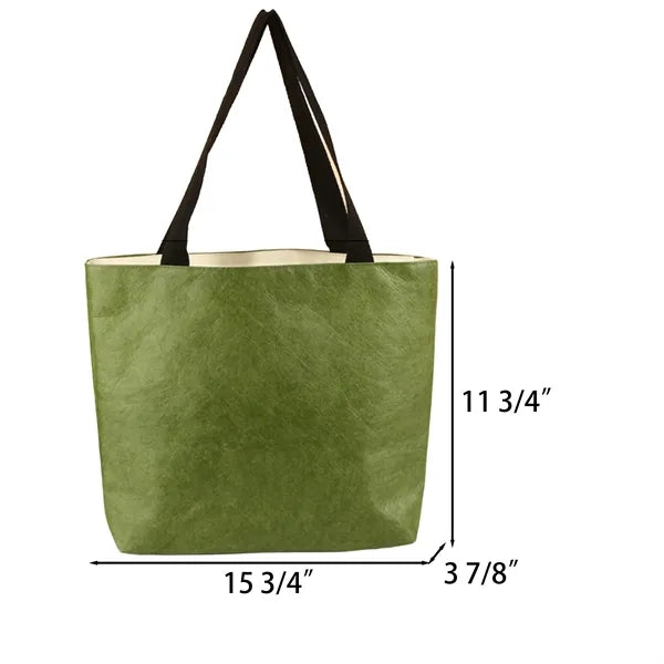 Eco-Friendly Durable Paper Tyvek Shopper Tote