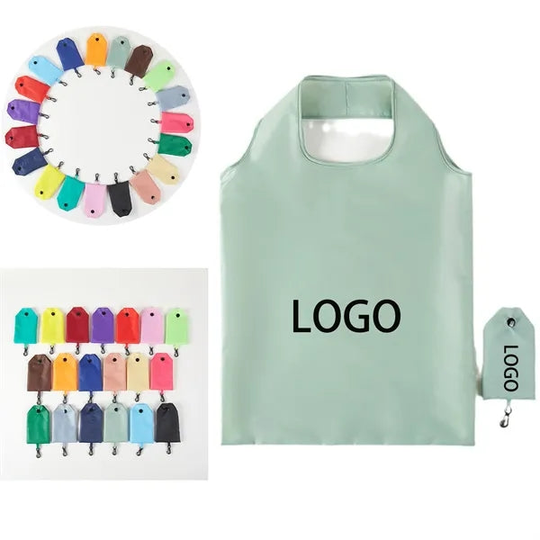 210T Polyester Foldable Shopping Tote