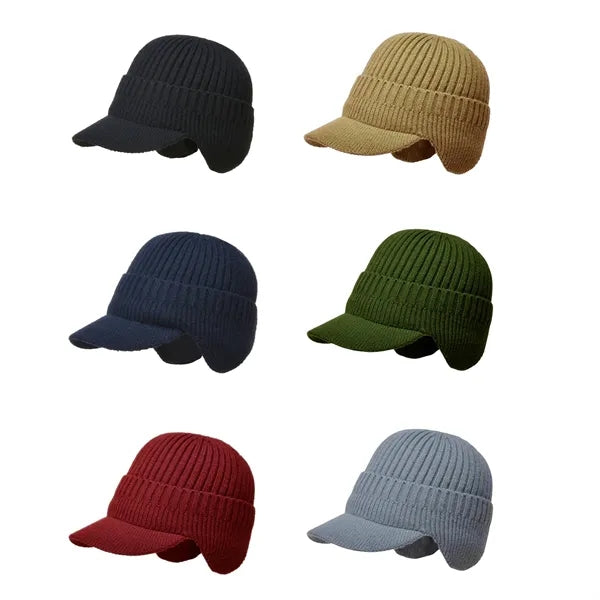 Thermal Fleece-Lined Knit Cap