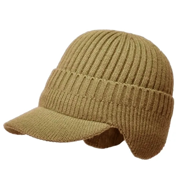 Thermal Fleece-Lined Knit Cap