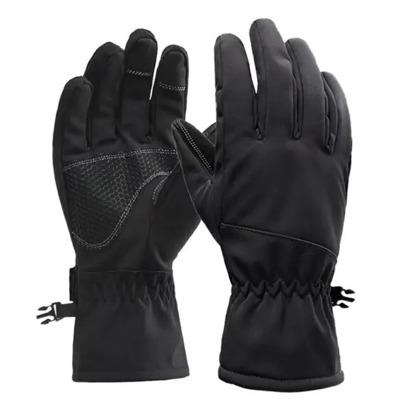 Five-Finger Thermal Waterproof Ski Gloves with Touchscreen