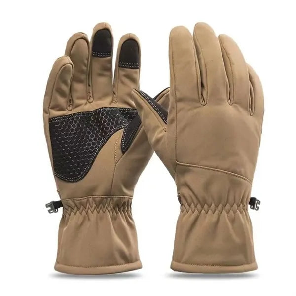 Five-Finger Thermal Waterproof Ski Gloves with Touchscreen