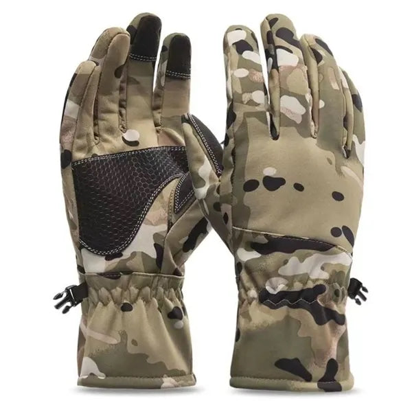 Five-Finger Thermal Waterproof Ski Gloves with Touchscreen