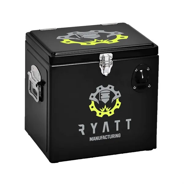 Metal Party Cooler, Front & Top Imprint