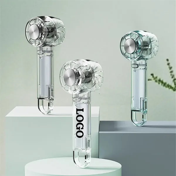 Mini Transparent Handheld Silence Fan